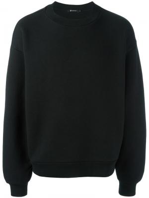 Oversized sweatshirt T By Alexander Wang. Цвет: чёрный