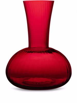 Стеклянная ваза Dolce & Gabbana. Цвет: красный
