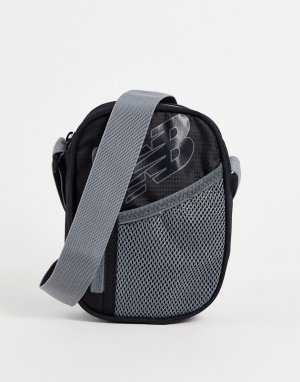 Черная сумка через плечо Running-Черный цвет New Balance
