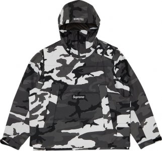 Жилет 2-In-1 GORE-TEX Shell + Windstopper Vest 'Snow Camo', серый Supreme