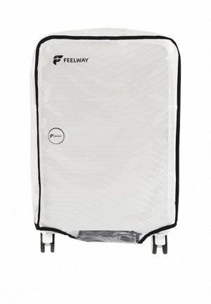 Чехол для чемодана Feelway прозрачный S. Цвет: прозрачный