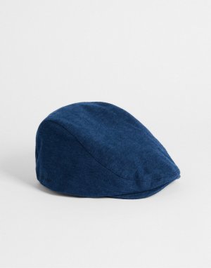Темно-синяя плоская кепка Aspinn-Темно-синий Ted Baker