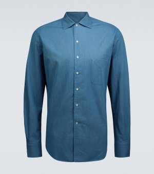Андре джинсовая рубашка , синий Loro Piana