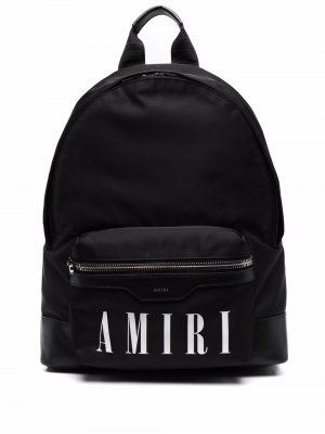 Рюкзак с логотипом AMIRI. Цвет: черный