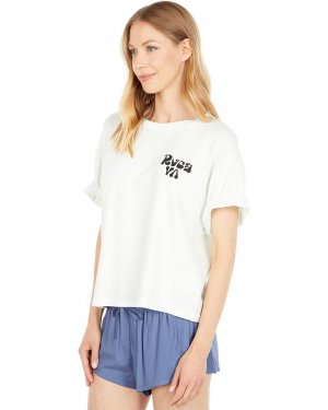 Футболка Bubbly Short Sleeve Tee, цвет Sea Bleach RVCA