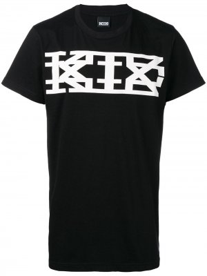 Классическая футболка с логотипом KTZ. Цвет: черный