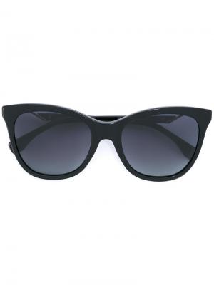 Солнцезащитные очки в оправе кошачий глаз Fendi Eyewear. Цвет: чёрный