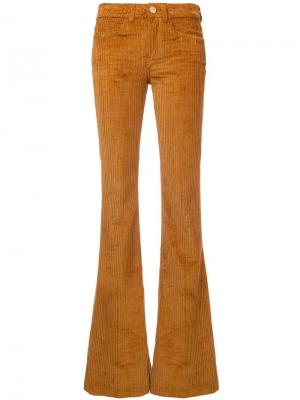 Расклешенные вельветовые брюки L'Autre Chose. Цвет: коричневый