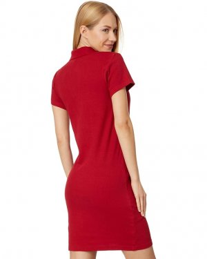 Платье U.S. POLO ASSN. Y' Placket Dress, цвет Rythmic Red