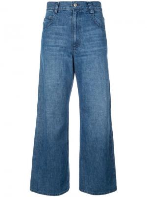 Расклешенные укороченные джинсы Rachel Comey. Цвет: синий