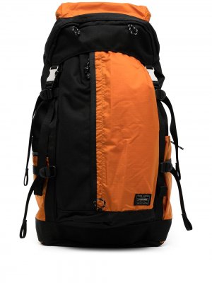 Рюкзак с карманами и пряжками Porter-Yoshida & Co.. Цвет: оранжевый