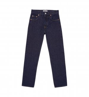 Прямые джинсы с контрастной строчкой SPORTY & RICH