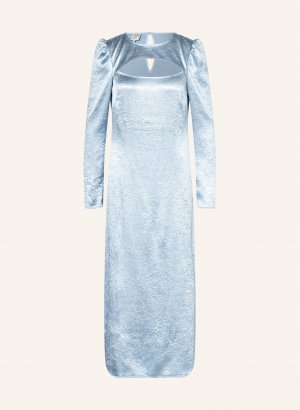 Платье BAUM UND PFERDGARTEN ANETO mit Cut-out, светло-синий