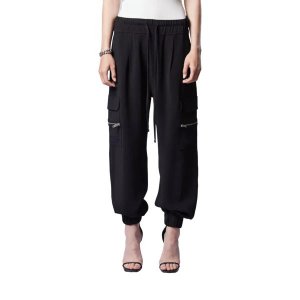 Брюки cargohose black , черный Thom Krom