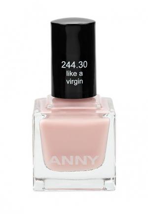 Лак для ногтей Anny тон 244.30 светло-розовый. Цвет: розовый