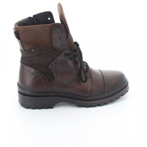 Ботинки , зимние, натуральная кожа, размер 40, коричневый Тофа. Цвет: коричневый