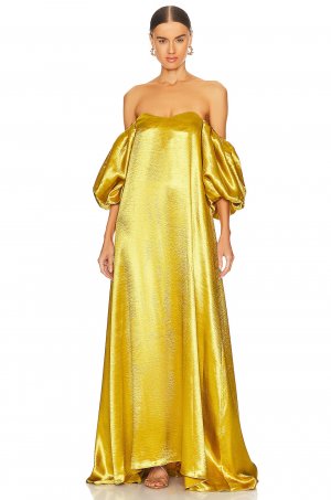 Платье макси Palmer, цвет Mustard CAROLINE CONSTAS