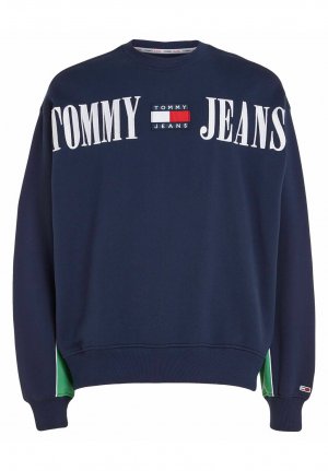 Толстовка TJM BOXY ARCHIVE CREW , цвет marine Tommy Jeans