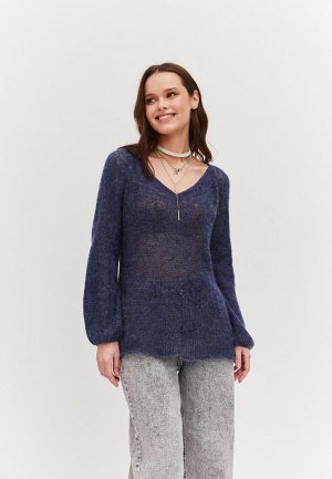 Пуловер Commo Clody. Цвет: синий