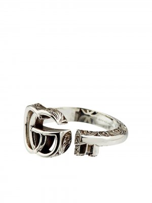 Серебряное кольцо Marmont Gucci. Цвет: серебристый