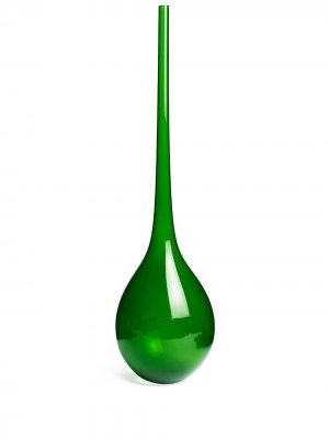 Высокая ваза Bolle NasonMoretti. Цвет: зеленый