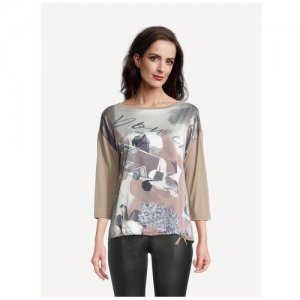 Пуловер женский, BETTY BARCLAY, модель: 2082/2619, цвет: серый, размер: 40 Barclay. Цвет: серый/коричневый