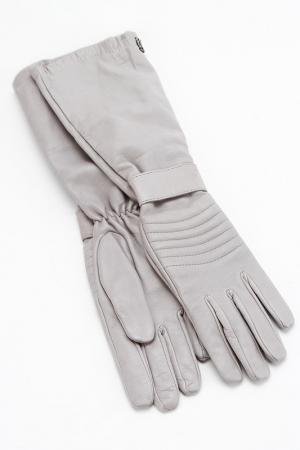 Перчатки Galliano. Цвет: серый