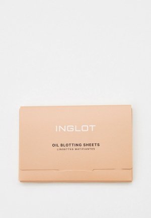 Салфетки матирующие Inglot Oil blotting sheet, 50 шт. Цвет: прозрачный
