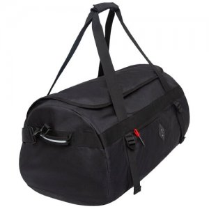 Спортивная сумка «через плечо» для тренировок, бассейна, фитнеса или йоги - очень вместительная TD-25-1/1 Grizzly. Цвет: черный