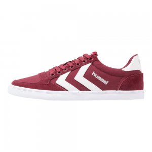 Кроссовки Slimmer Stadil Low, bordeaux/weiß Hummel