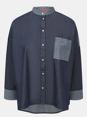 Блузки MAX&CO. Цвет: темно-синий