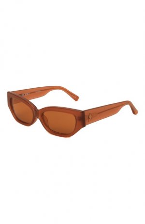 Солнцезащитные очки The Attico. Цвет: оранжевый