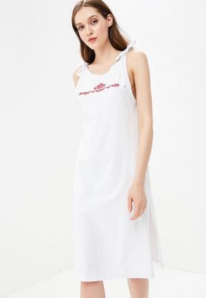 Платье Fornarina. Цвет: белый