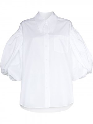 Рубашка с объемными рукавами Simone Rocha. Цвет: белый