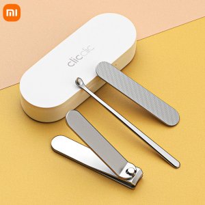 Набор кусачек для ногтей из нержавеющей стали Mijia Clicclic с защитой от брызг, триммер, инструмент ухода за ногтями Xiaomi