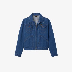 Джинсовая куртка Wrangler с накладными карманами , цвет denim - jean Sandro