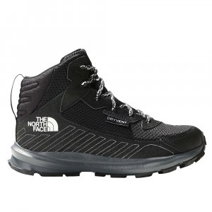 Подростковые ботинки Fastpack Hiker Mid The North Face. Цвет: черный