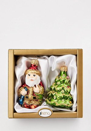 Набор елочных украшений Грай Дед Мороз, Ёлочка. Цвет: разноцветный