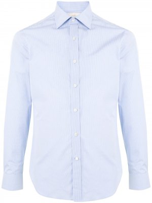 Рубашка на пуговицах Kent & Curwen. Цвет: синий