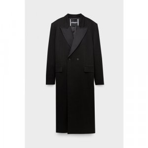 Пальто , размер 40, черный FRENKEN. Цвет: черный