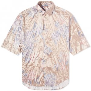 Setar Рубашка с короткими рукавами и жатым цветочным принтом Acne Studios