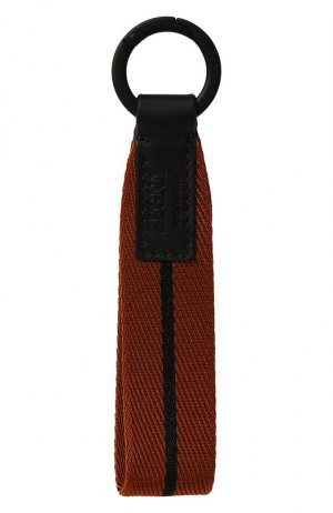 Текстильный брелок Zegna. Цвет: оранжевый