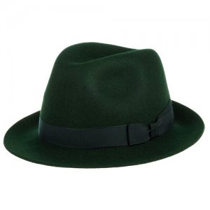 Шляпа, размер 59, зеленый Christys. Цвет: зеленый
