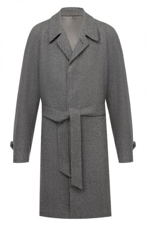 Кашемировое пальто Corneliani. Цвет: серый