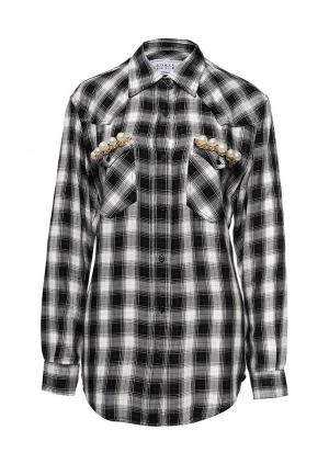 Рубашка Forte Couture FO016EWPRP63. Цвет: черно-белый