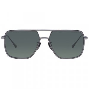 Солнцезащитные очки , серебряный, серый Chopard. Цвет: серый/серебристый