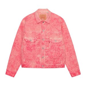 Спортивная куртка Levi'S x Stussy Dyed Jacquard 'Pink', розовый Levi's