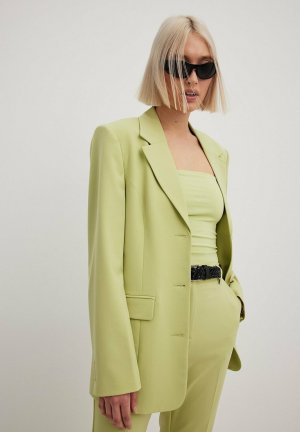 Короткое пальто , зеленый NA-KD