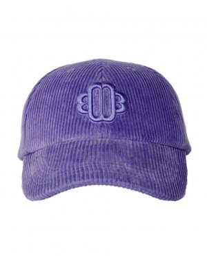 Фиолетовая бархатная женская кепка , фиолетовый Maje