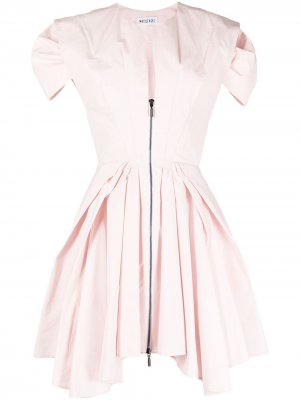 Платье мини Oblique Maticevski. Цвет: розовый